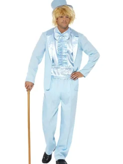 90S Stupid Tuxedo Blue - Adult Costume