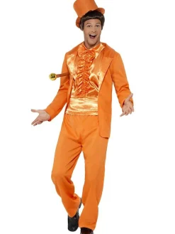 90S Stupid Tuxedo Orange - Adult Costume
