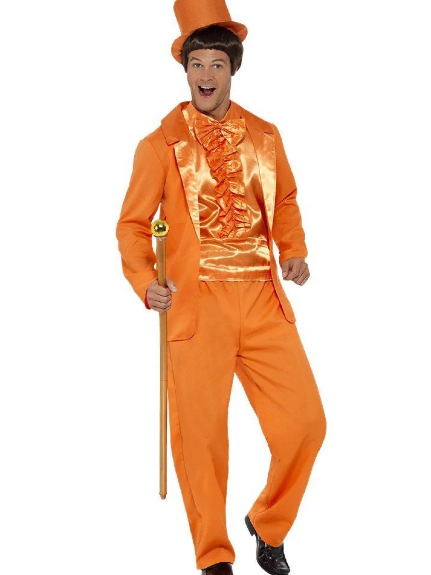 90S Stupid Tuxedo Orange - Adult Costume