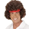 80S Tennis Player Wig