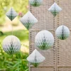 Sage Dip Dye Paper Honeycomb Decorations (8Pk)