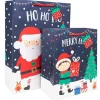 Santa & Elf Gift Bags (2Pk)
