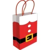 Santa Suit Paper Gift Bag - 22Cm