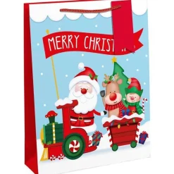 Santa Train Gift Bag - Extra Large