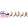 Santa's Sleigh Banner - 2M