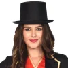Satin Look Top Hat