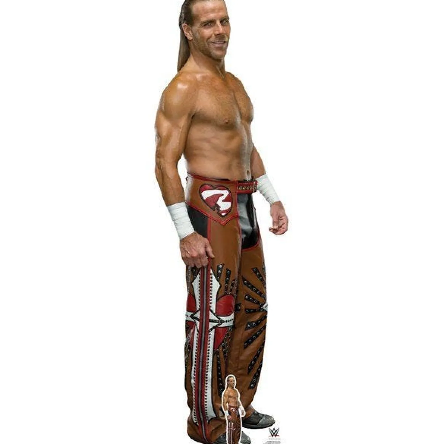 Shawn Michaels Wwe Cardboard Cutout - 185Cm X 54Cm