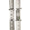 Silver And White Catering Crackers - 28Cm (50Pk)