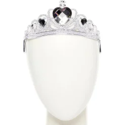 Silver Clear Gem Tiara - Child