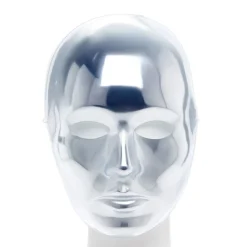 Silver Masquerade Face Mask