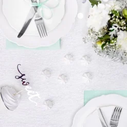 Silver Mesh Table Runner - 9M