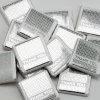 Silver 'Thank You' Chocolate Neapolitans X50