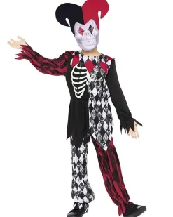 Sinister Jester Boy - Child Costume