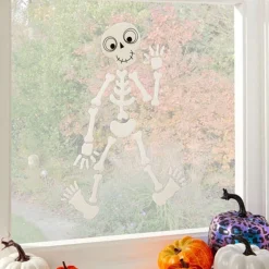Skeleton Gel Window Cling