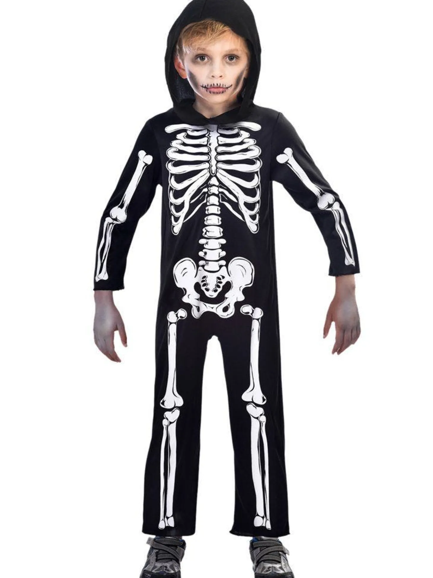 Skeleton Jumpsuit - Child Costume