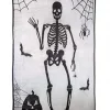 Skeleton Lace Door Curtain - 1M X 2.13M
