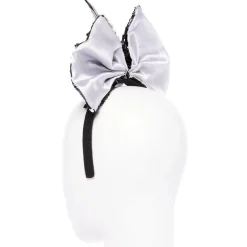 Skeleton Sequin Hair Bow Headband