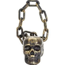 Skull On Chain Prop