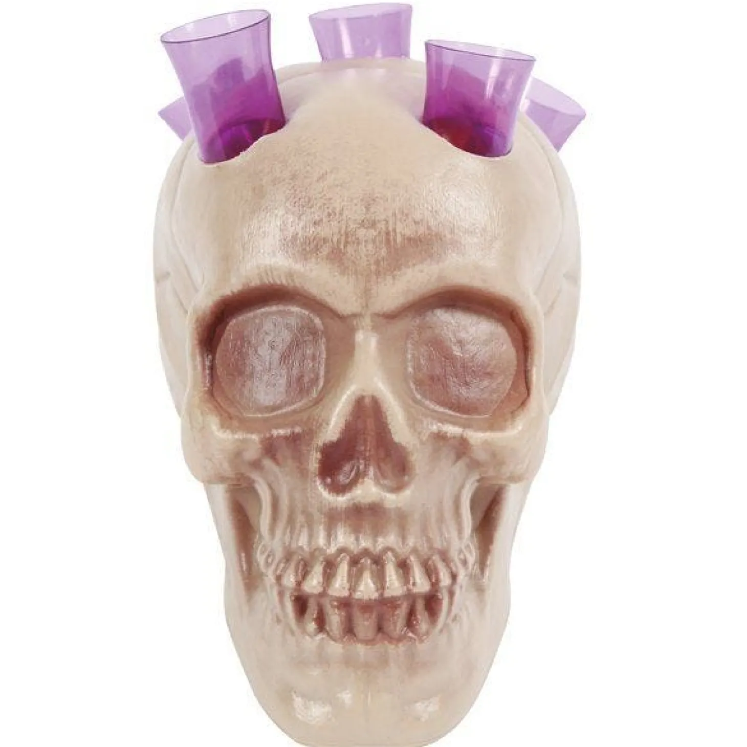 Skull With Test Tubes Shooters