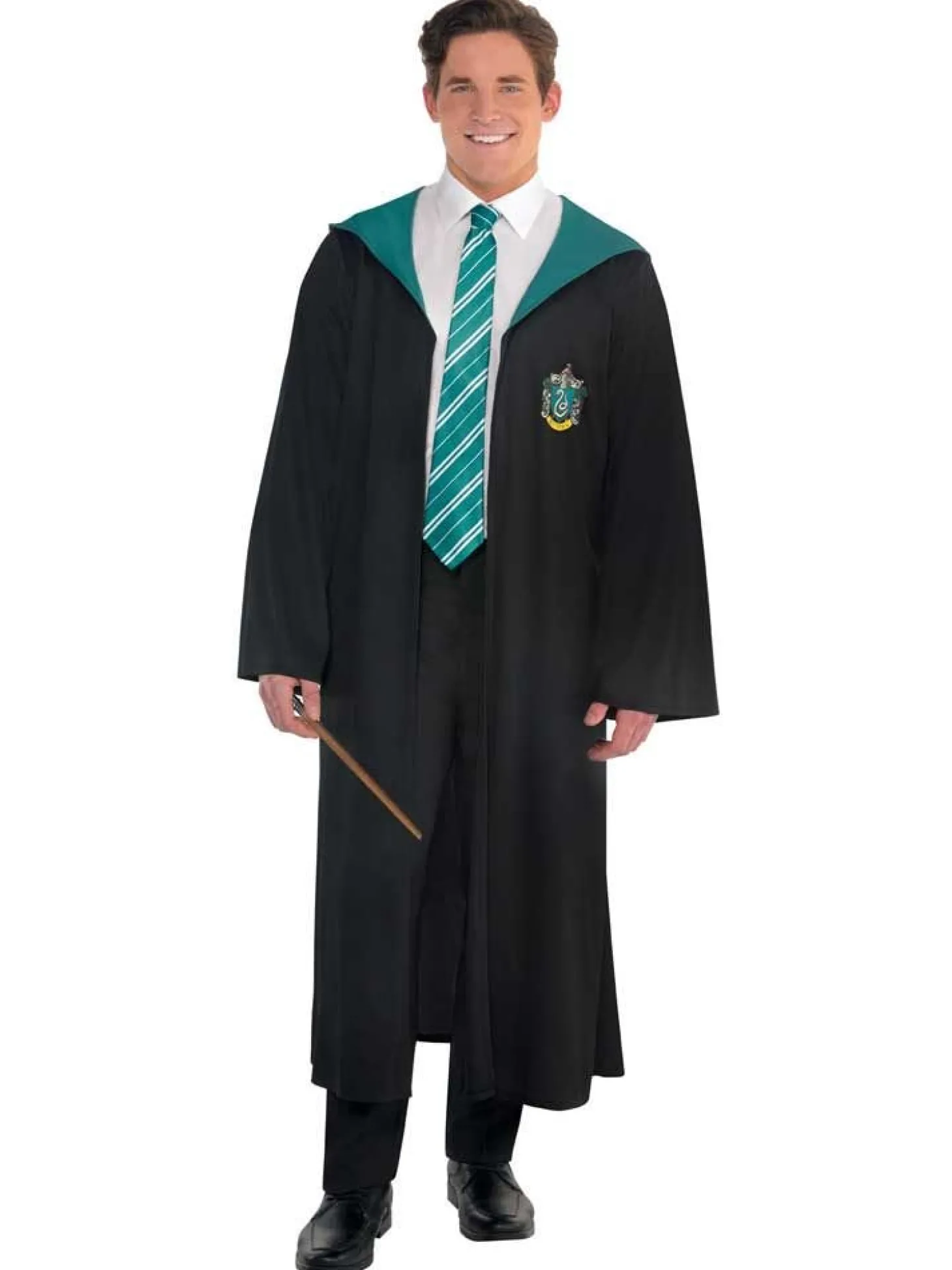 Slytherin Robe Adult - Adult Costume