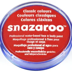 Snazaroo Bright Red Face Paint - 18Ml