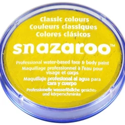 Snazaroo Bright Yellow Face Paint - 18Ml