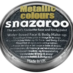 Snazaroo Electric Black Face Paint - 18Ml