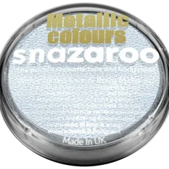 Snazaroo Electric Silver Face Paint - 18Ml