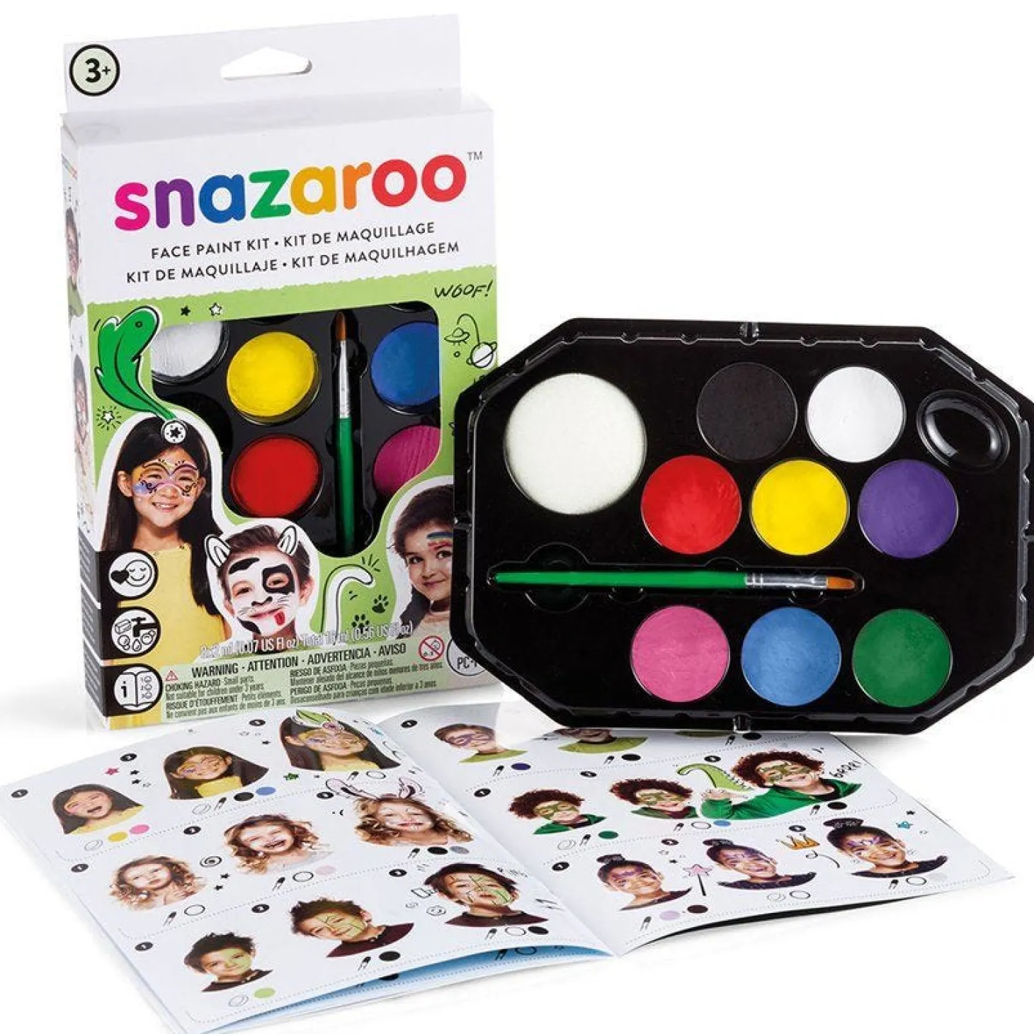 Snazaroo Rainbow Face Painting Kit