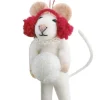 Snowball Mouse Tree Decoration