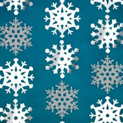 Snowflake Hanging String Decoration - 2.1M (6Pk)