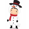 Snowman Cardboard Cutout - 88Cm X 48Cm