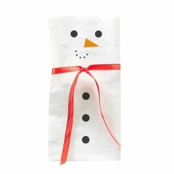 Snowman With Scarf Paper Napkins - 32Cm (16Pk)