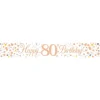 Sparking Fizz 'Happy 80Th Birthday' Banner - 2.7M