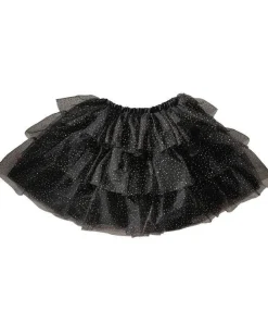 Sparkle Black & Gold Tiered Tutu - 5-7 Years