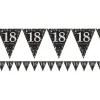 Sparkling Celebration 18Th Foil Bunting - 4M