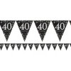 Sparkling Celebration 40Th Foil Bunting - 4M