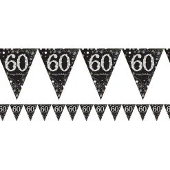 Sparkling Celebration 60Th Foil Bunting - 4M