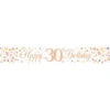 Sparkling Fizz 'Happy 30Th Birthday' Banner - 2.7M