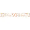 Sparkling Fizz 'Happy 90Th Birthday' Banner - 2.7M