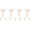 Sparkling Fizz 30Th Foil Bunting - 3.9M