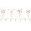 Sparkling Fizz 80Th Foil Bunting - 3.9M