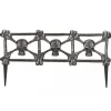 Spooky Skull Plastic Fencing - 58Cm X 29Cm