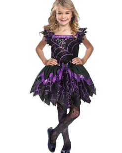 Spooky Spiders Witch - Childs Costume