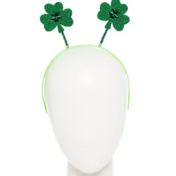 St Patrick's Day Glitter Shamrock Headband