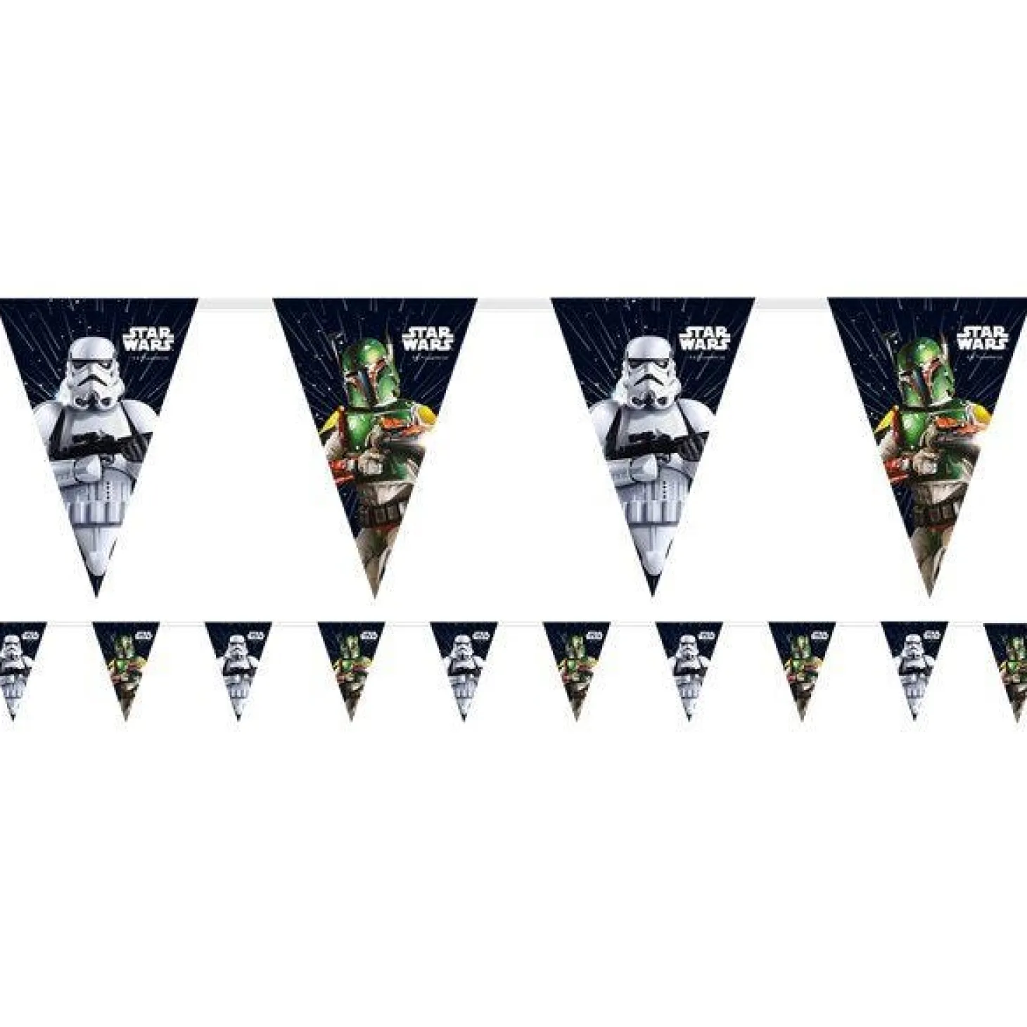 Star Wars Galaxy Paper Flag Bunting - 2.3M