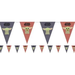 Star Wars Mandalorian Paper Flag Banner - 2.3M