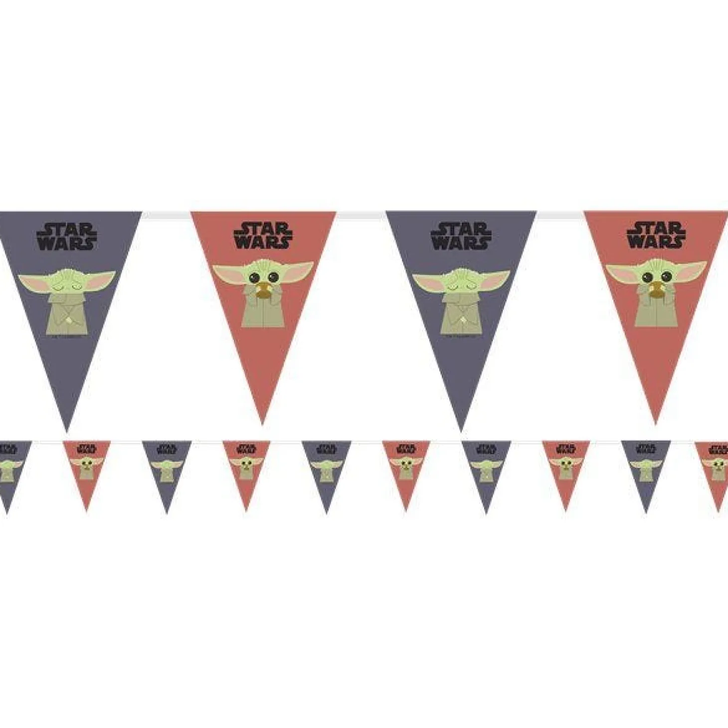 Star Wars Mandalorian Paper Flag Banner - 2.3M