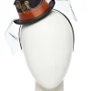 Steampunk Gear Mini Top Hat