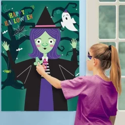 Stick The Nose On The Witch Game